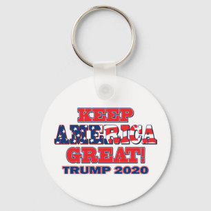 Keep America Great Again Trump 2020 Key Ring