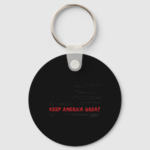 Keep America Great Donald Trump Election Usa Presi Key Ring