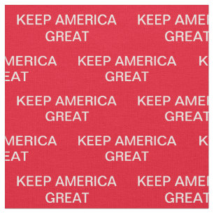 Keep America Great Donald Trump Fabric