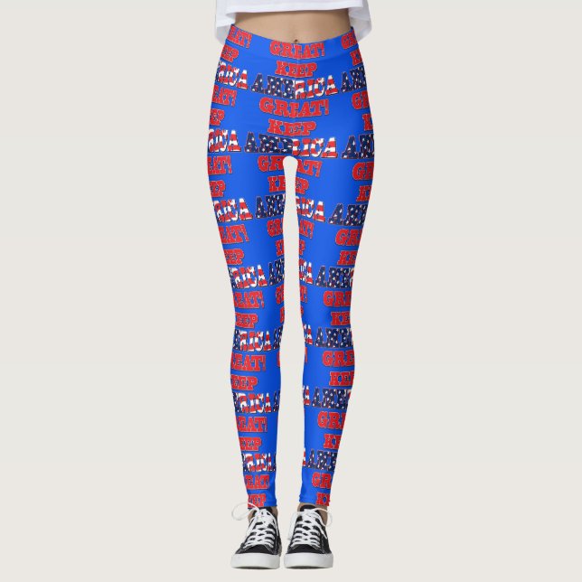 Keep America Great! Leggings (Front)