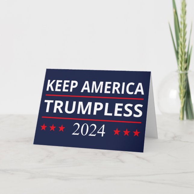 Keep America Trumpless VII Card (Front)