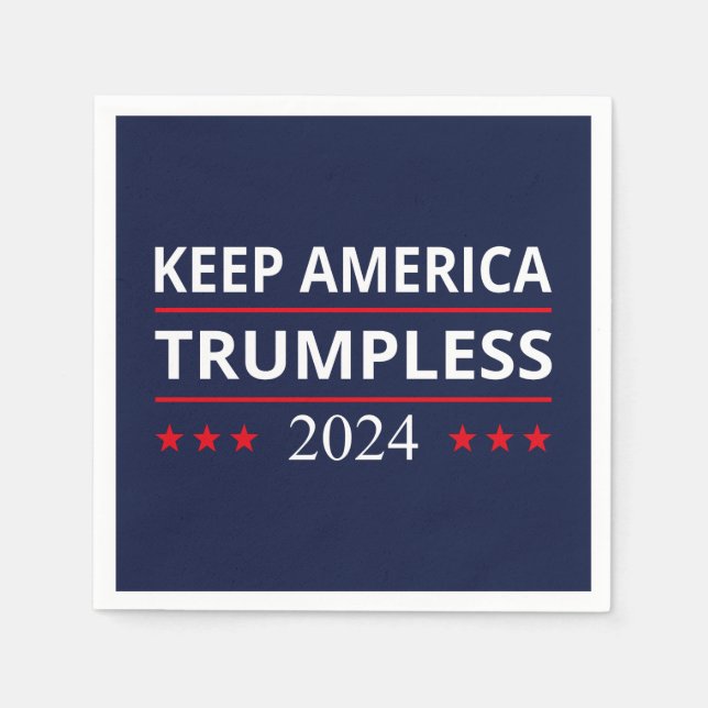 Keep America Trumpless VII Napkin (Front)