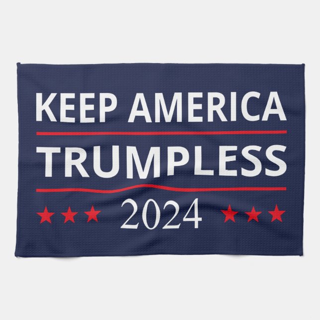 Keep America Trumpless VII Tea Towel (Horizontal)