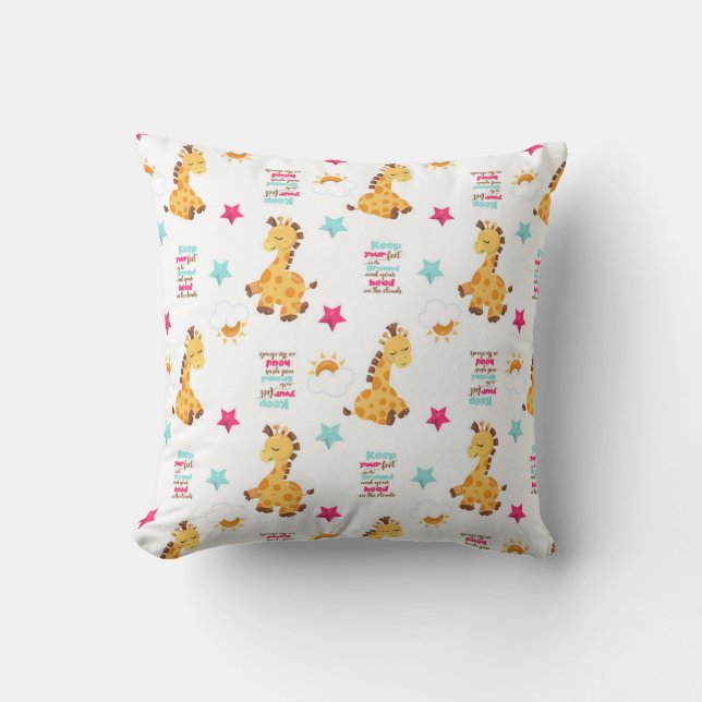 Keep  American MoJo Pillow (Front)