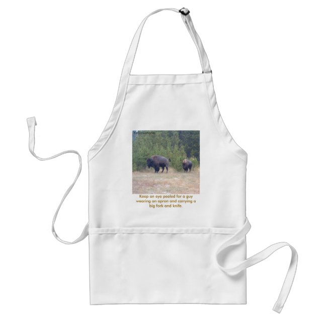 Keep an eye peeled... Apron - Customised (Front)