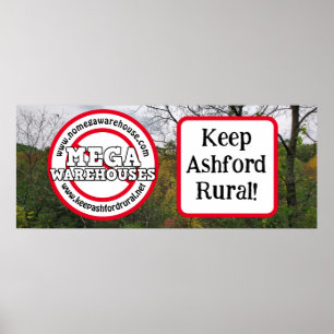 Keep Ashford Rural   No Mega Warehouses    Poster
