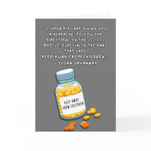 Keep Away From Children - Funny Mother’s Day Card