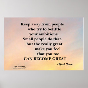 KEEP AWAY FROM PEOPLE MOTIVATIONAL POSTER