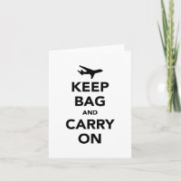 Keep Bag and Carry On