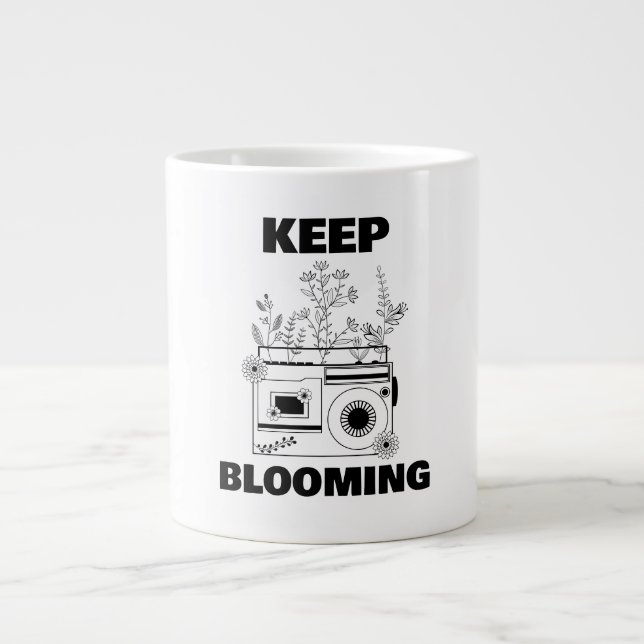 Keep Blooming Radio Wildflower Speciality Mug (Front)
