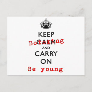 KEEP BOTOXING POSTCARD