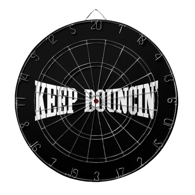 Keep Bouncin' Dartboard (Front)