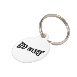 Keep Bouncin' Pet Tag