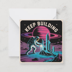 Keep Building Card