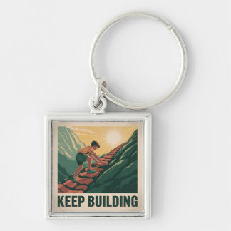 Keep Building Key Ring