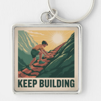 Keep Building Key Ring