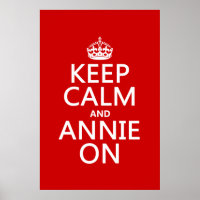 Keep Calm and Annie On