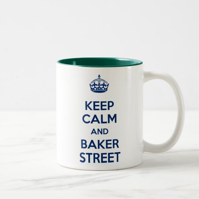 Keep Calm and Baker Street Mug (Right)