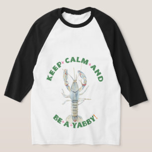KEEP CALM AND BE A YABBY" Men's T-Shirt – Fun & Bo