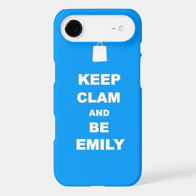 Keep Calm and be WHO YOU ARE! Case-Mate iPhone Case (Back)