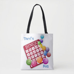 Keep Calm and Bingo On *Personalised* Tote Bag