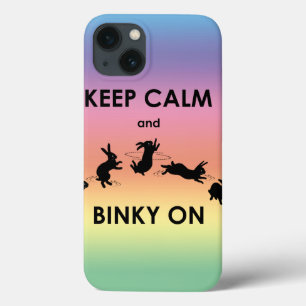 Keep Calm and Binky On iPad Mini Case (Rainbow)
