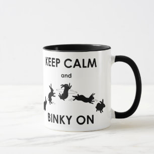 Keep Calm and Binky On Mug