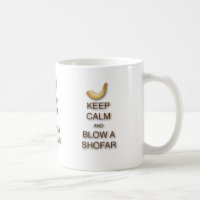 Keep Calm and Blow a Shofar Mug