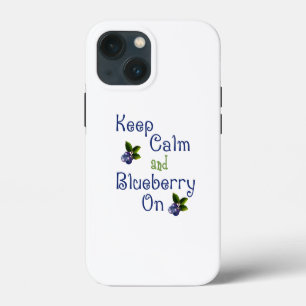 Keep Calm And Blueberry On Case-Mate iPhone case