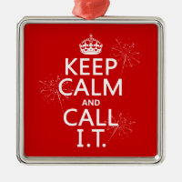 Keep Calm and Call IT (any colour)