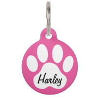 Keep Calm and Call Mum Paw Print Custom Dogs Name