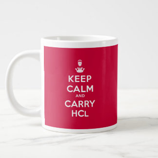 Keep Calm and Carry HCl Jumbo Mug