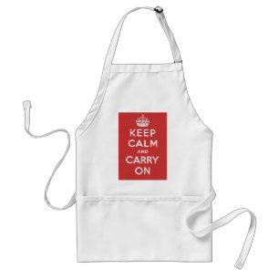 Keep Calm and Carry On Apron