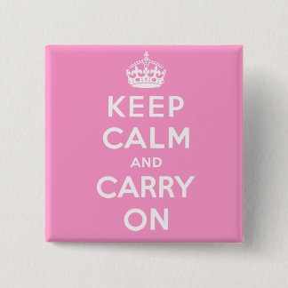Keep Calm and Carry On Button