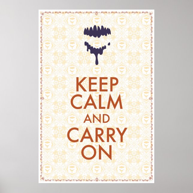 Keep Calm And Carry On by Jason Lind Poster (Front)