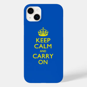 KEEP CALM AND CARRY ON Case-Mate iPhone 14 PLUS CASE