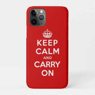 Keep Calm and Carry On Case-Mate iPhone Case
