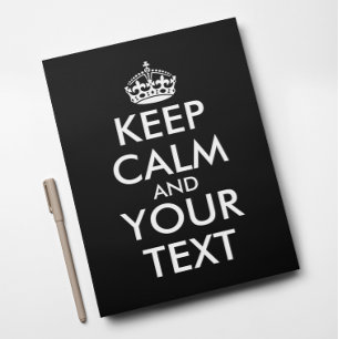Keep Calm and Carry On - Create Your Own Custom Letterhead