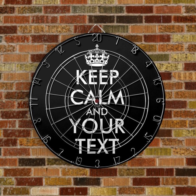 Keep Calm and Carry On - Create Your Own Dartboard (Creator Uploaded)
