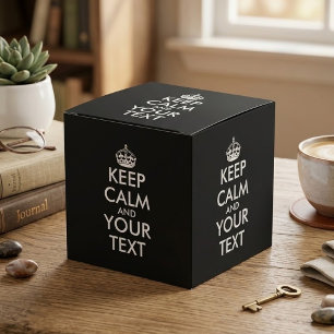 Keep Calm and Carry On - Create Your Own Favour Box