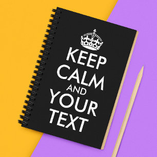 Keep Calm and Carry On - Create Your Own Planner