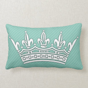Keep Calm and Carry On Crown Pillow