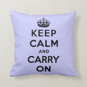 Keep Calm And Carry On Cushion
