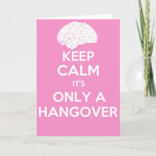 Keep calm and carry on greetings card