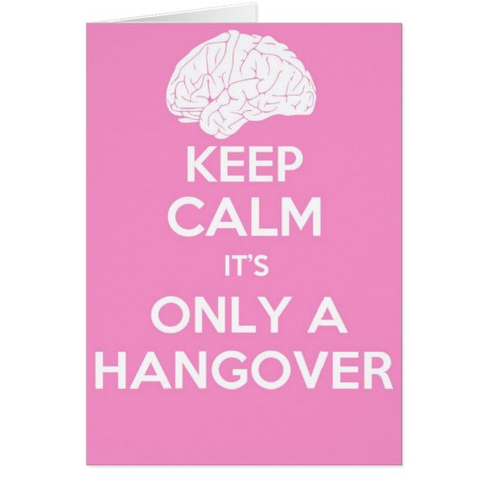 Keep calm and carry on greetings card