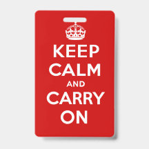 Keep Calm and Carry On