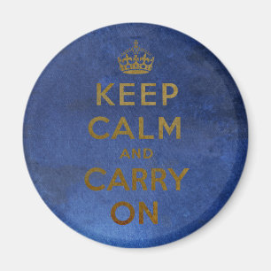 Keep Calm and Carry On Magnet