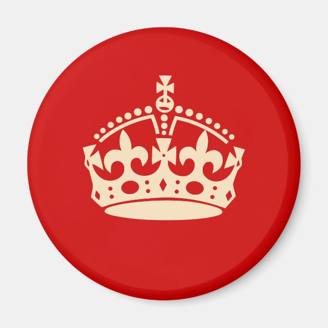 Keep Calm and Carry On Magnet (Front)