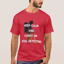 KEEP CALM AND CARRY ON METAL DETECTING