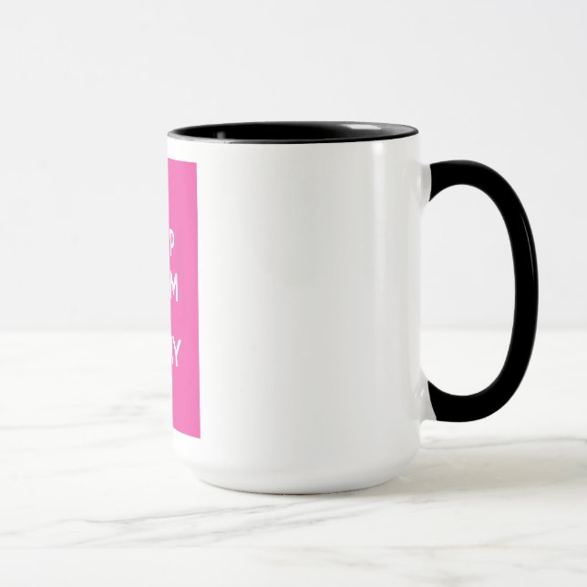Keep Calm and Carry On Mug (Right)